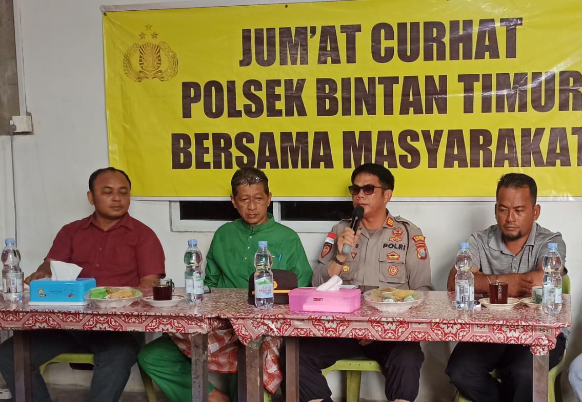 Kembali Polres Bintan Buka Forum Terbuka Untuk Menampung Aspirasi dan Keluhan Masyarakat
